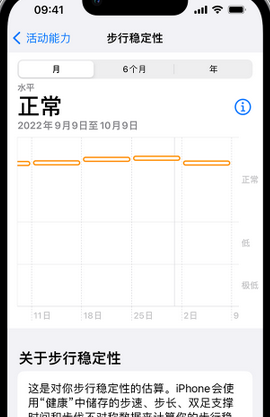 榆林iPhone手机维修如何在iPhone开启'步行稳定性通知'