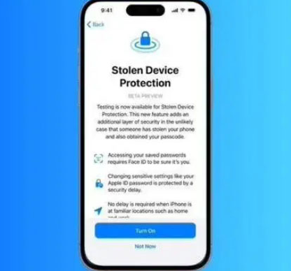 榆林苹果授权维修店分享被盗设备保护功能开启方法 