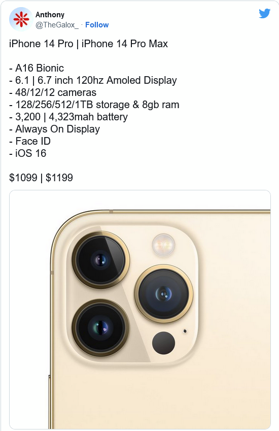 榆林苹果14维修分享iPhone 14全系涨价 