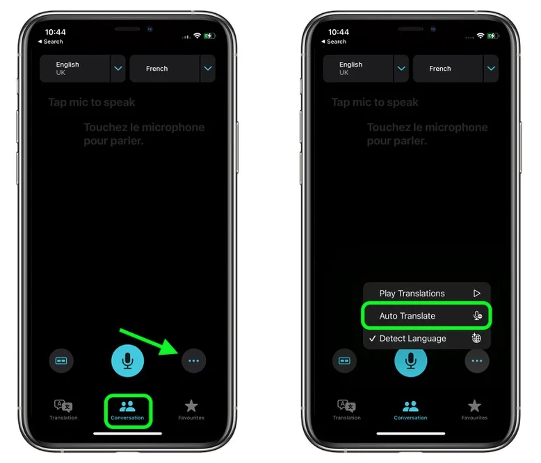 榆林苹果手机维修分享iOS 15 “翻译” App 新改进 