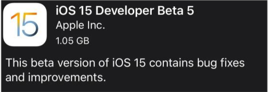榆林苹果手机维修分享如何升级到iOS15.0 beta5 