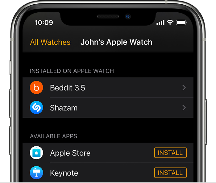 榆林苹果手机维修分享如何在 Apple Watch 上下载应用 